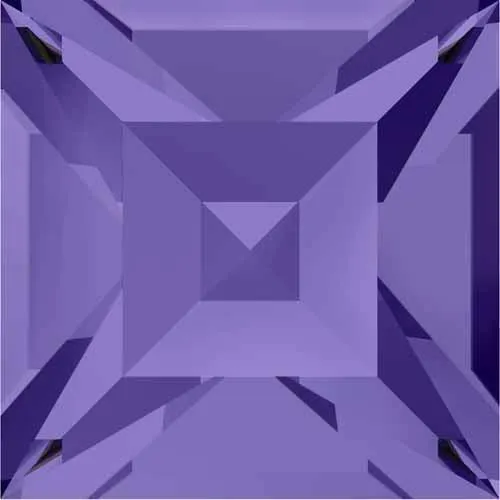 4428 Swarovski Xilion Square Stones, Tanzanite (539)