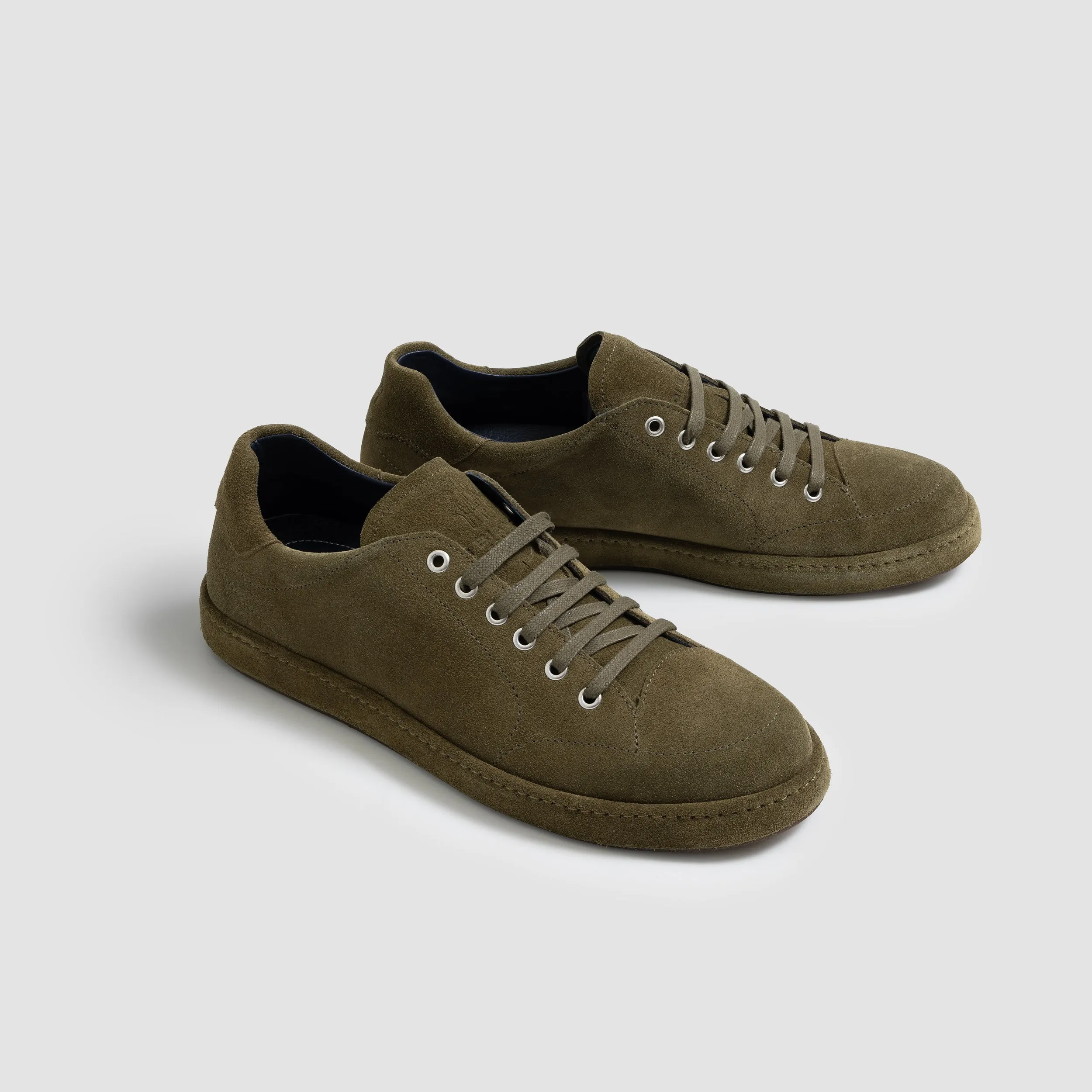 Arsoli Suede Quercia Men’s Italian Sneaker