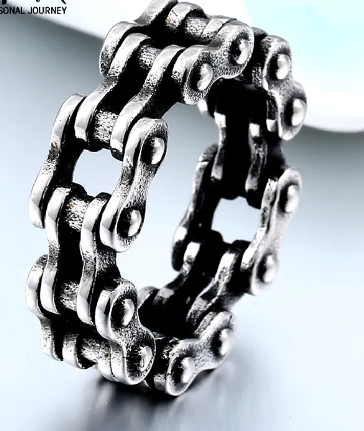 Bike Chain - Stainless Steel Ring