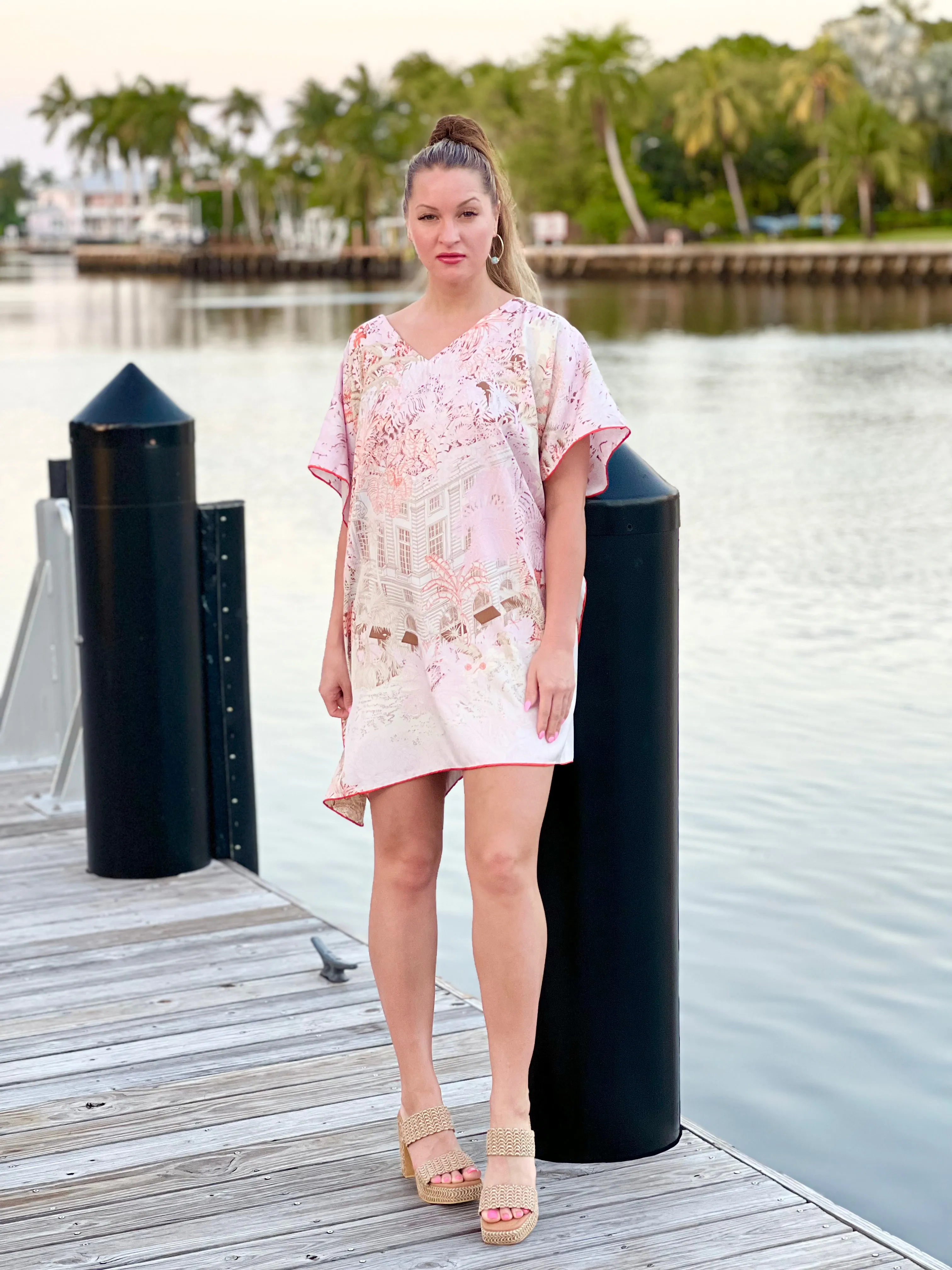 Caftan Love Pink and Orange