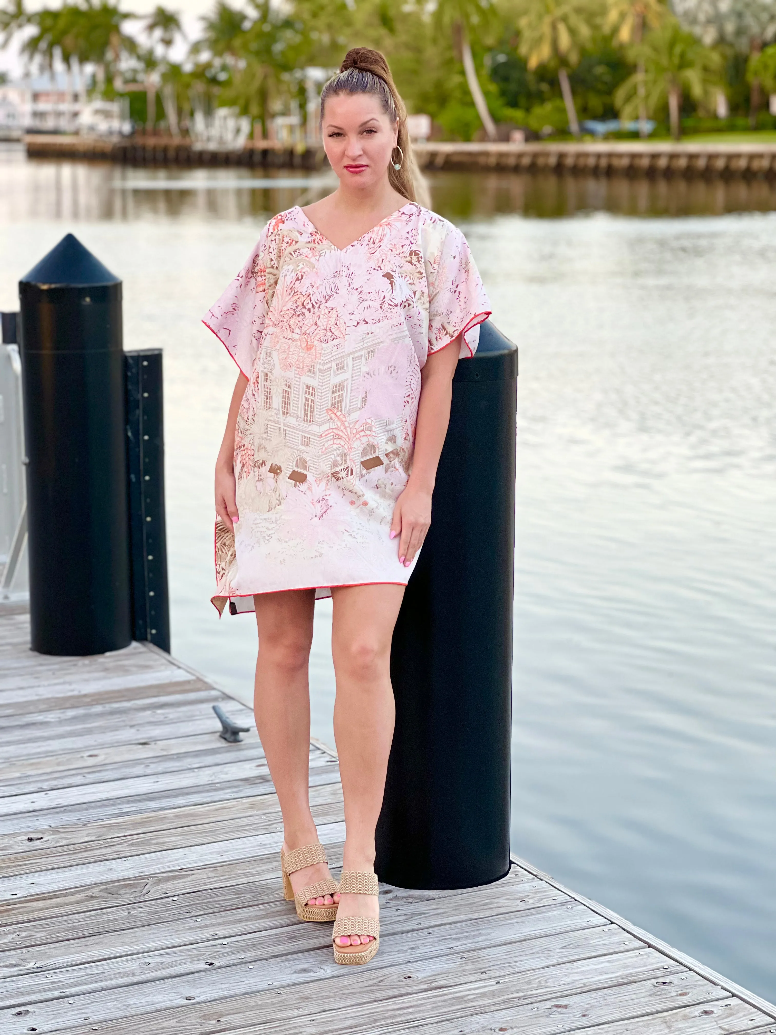 Caftan Love Pink and Orange