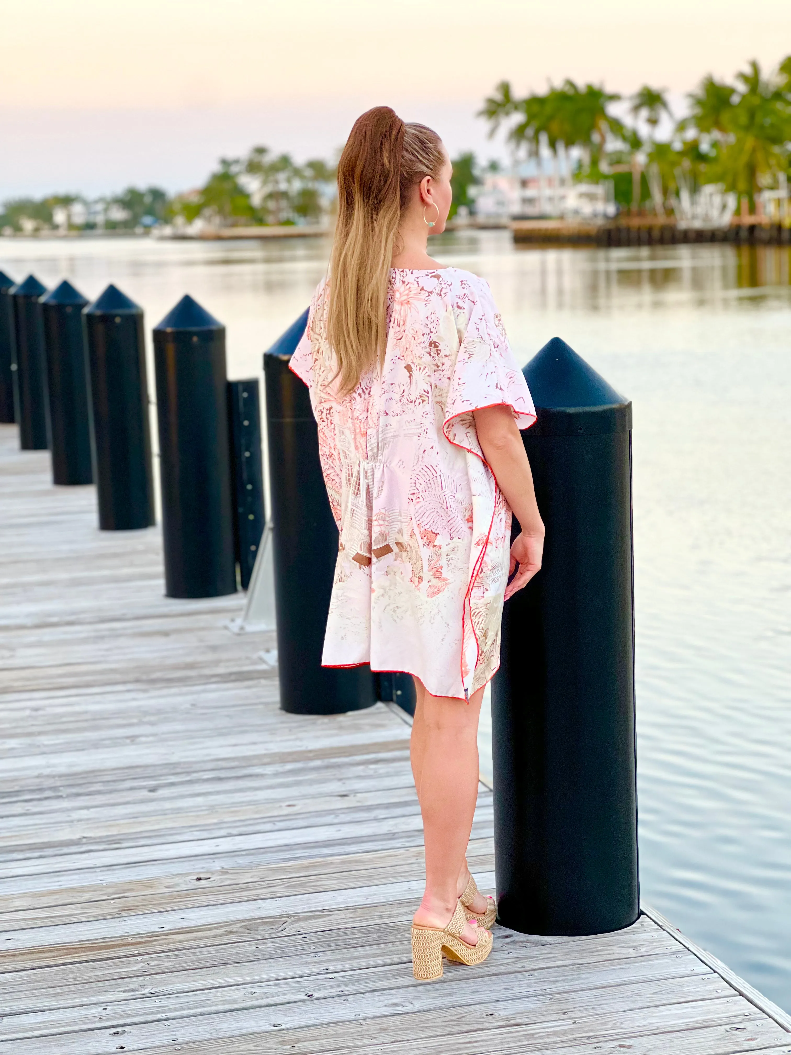 Caftan Love Pink and Orange