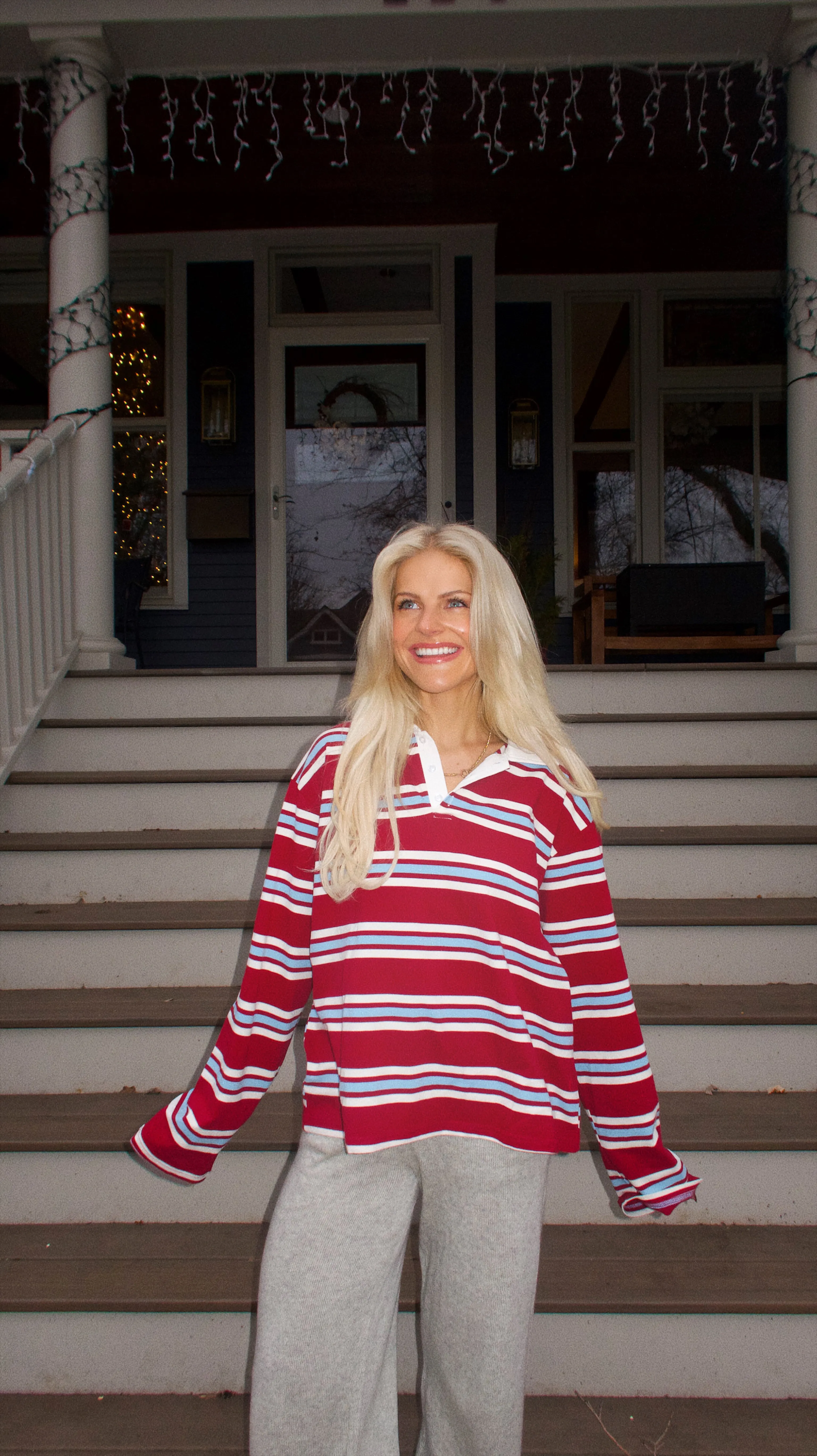 Camden Rugby Striped Polo