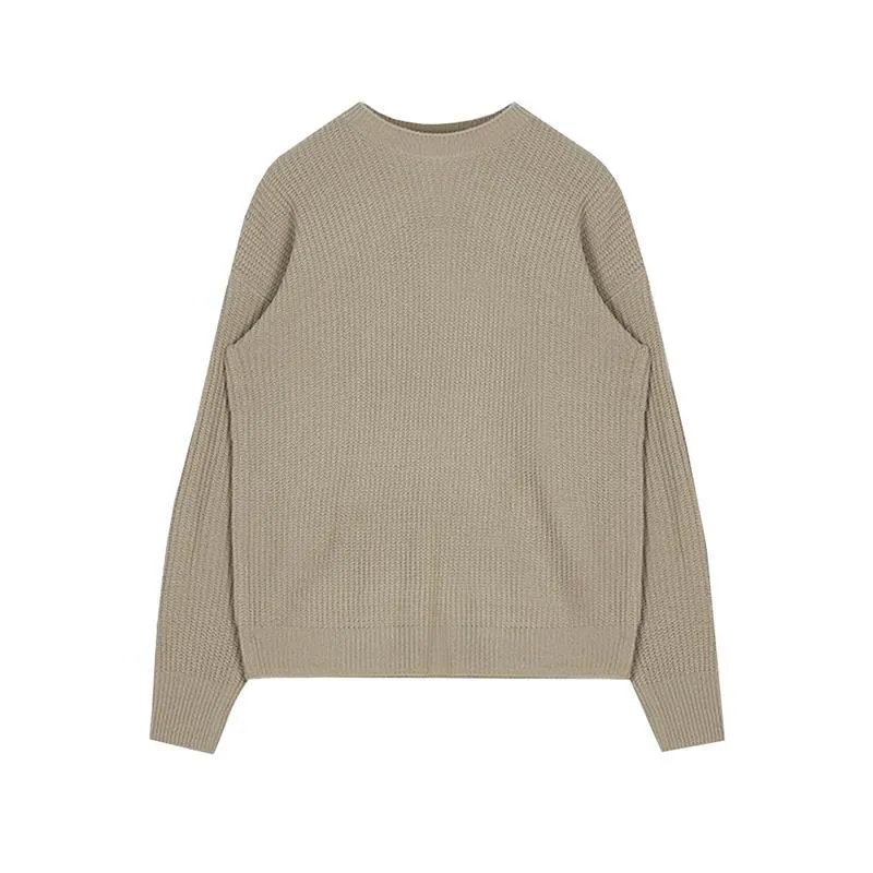 Casual Knit Bottoming Shirt