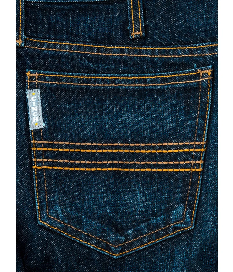 CINCH MEN'S SLIM FIT SILVER LABEL JEANS - DARK RINSE