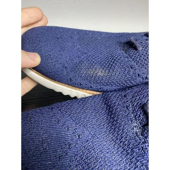 Cole Haan Men's 2.ZeroGrand Stitchlite Lace-Up Sneakers 11. M Marine Blue C27569