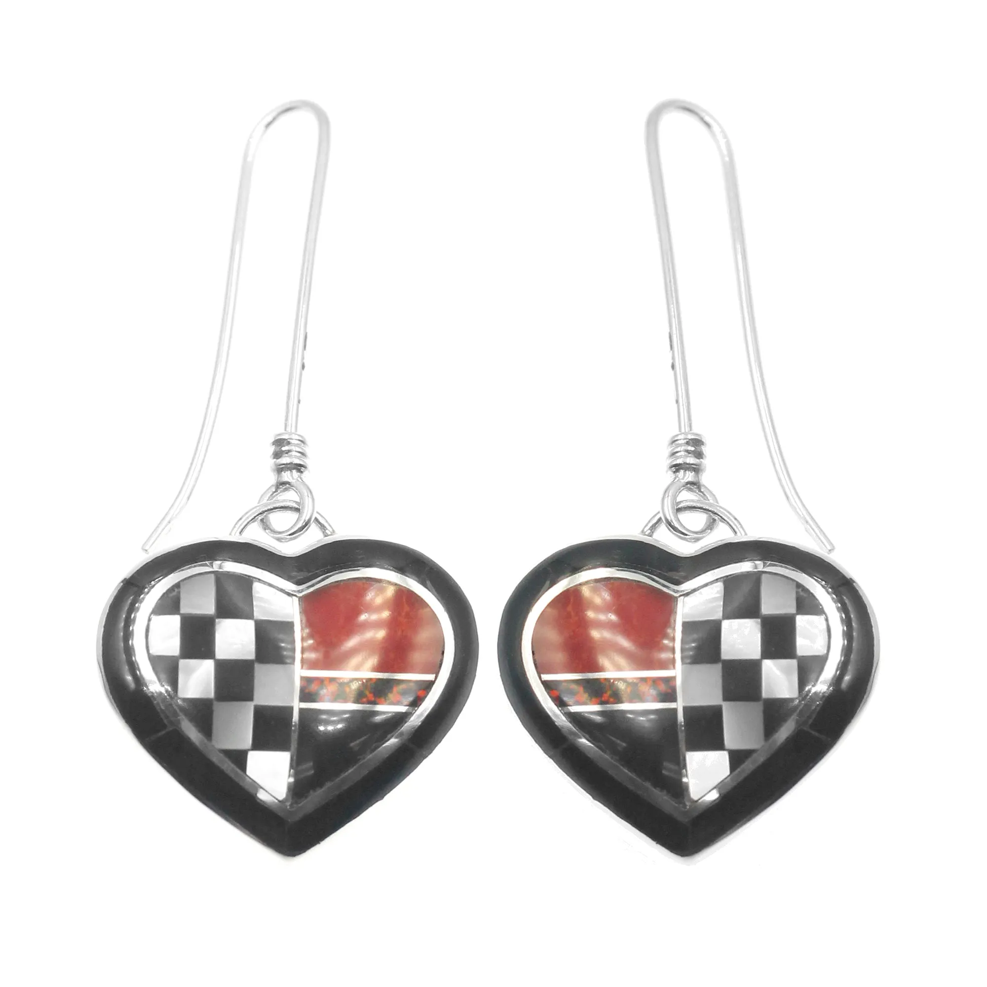 Corner Cafe Heart Earrings