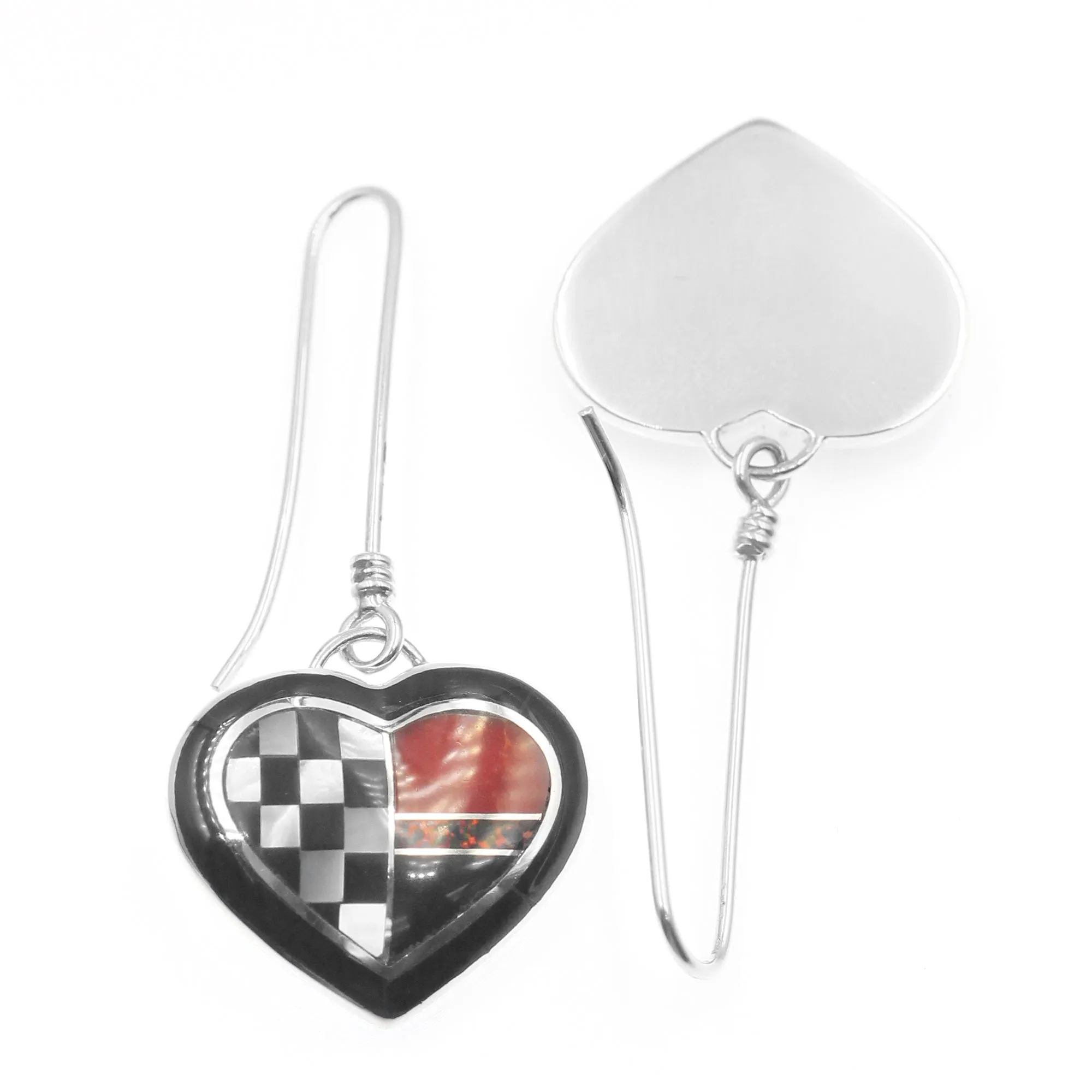 Corner Cafe Heart Earrings