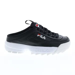 Fila Disruptor II Mule 5XM00815-014 Womens Black Lifestyle Sneakers Shoes