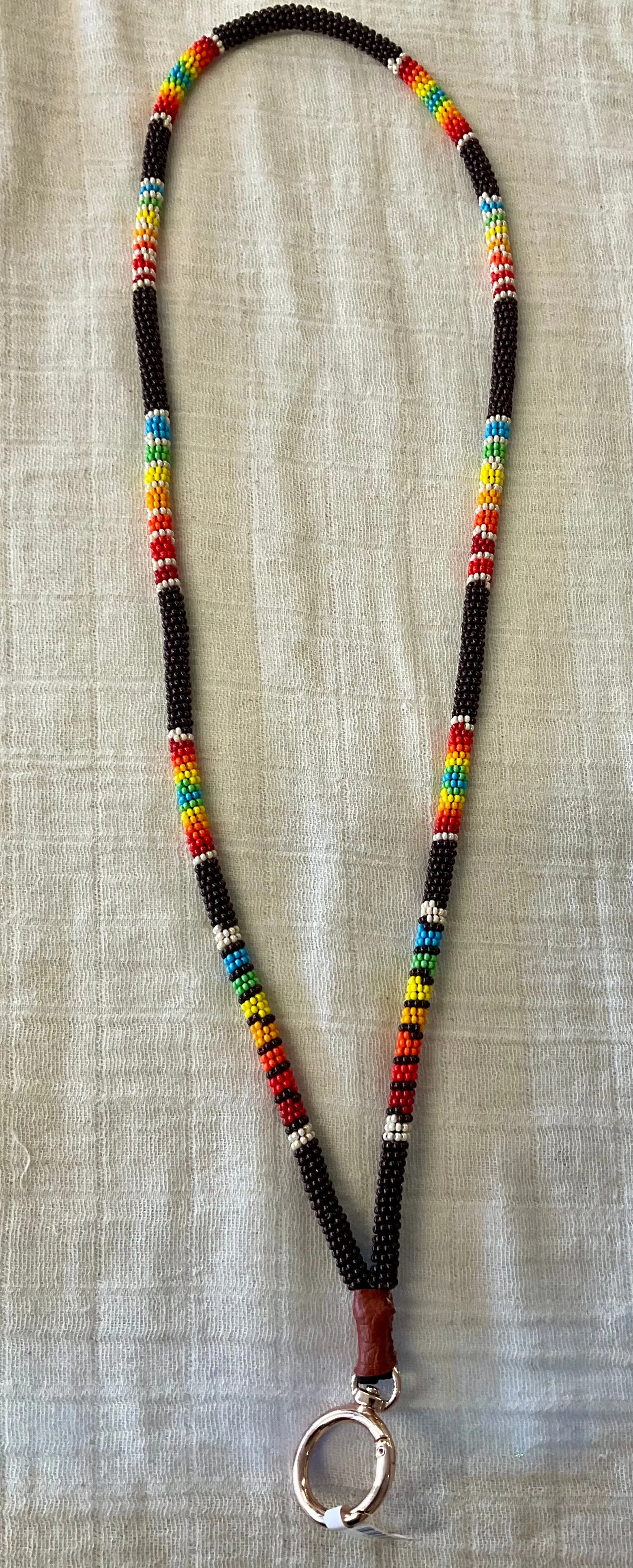Fully Beaded Lanyards