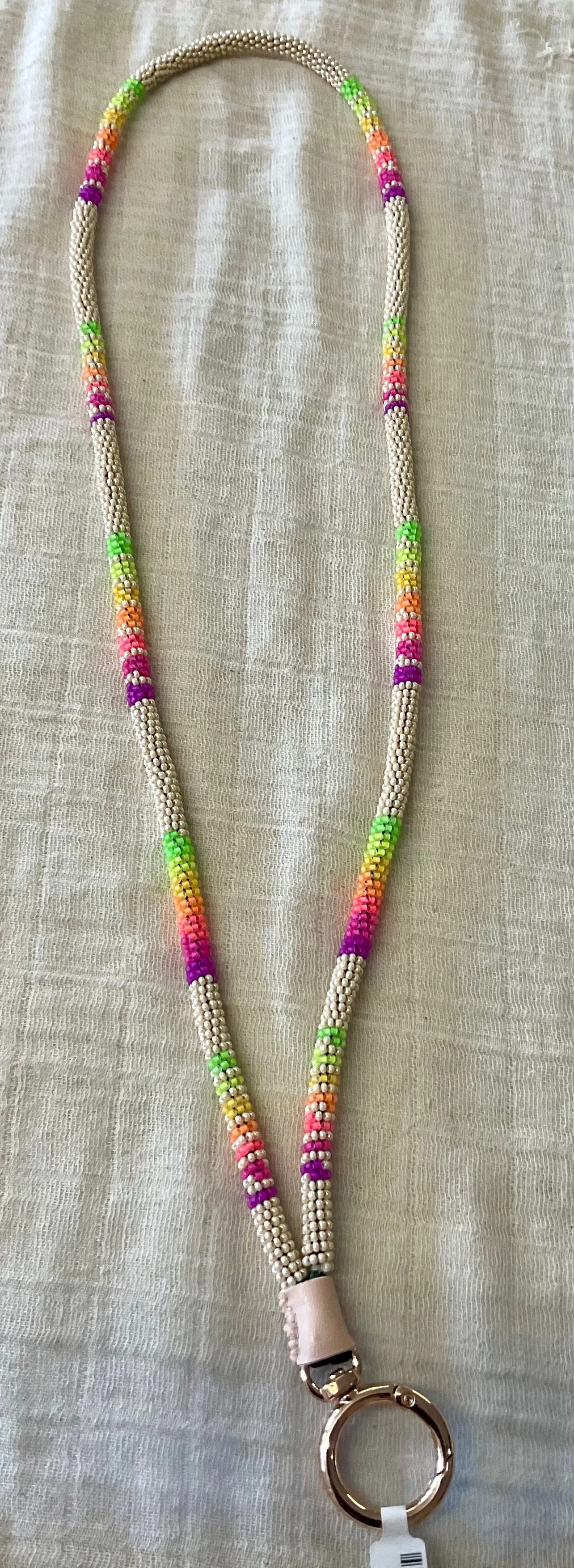 Fully Beaded Lanyards