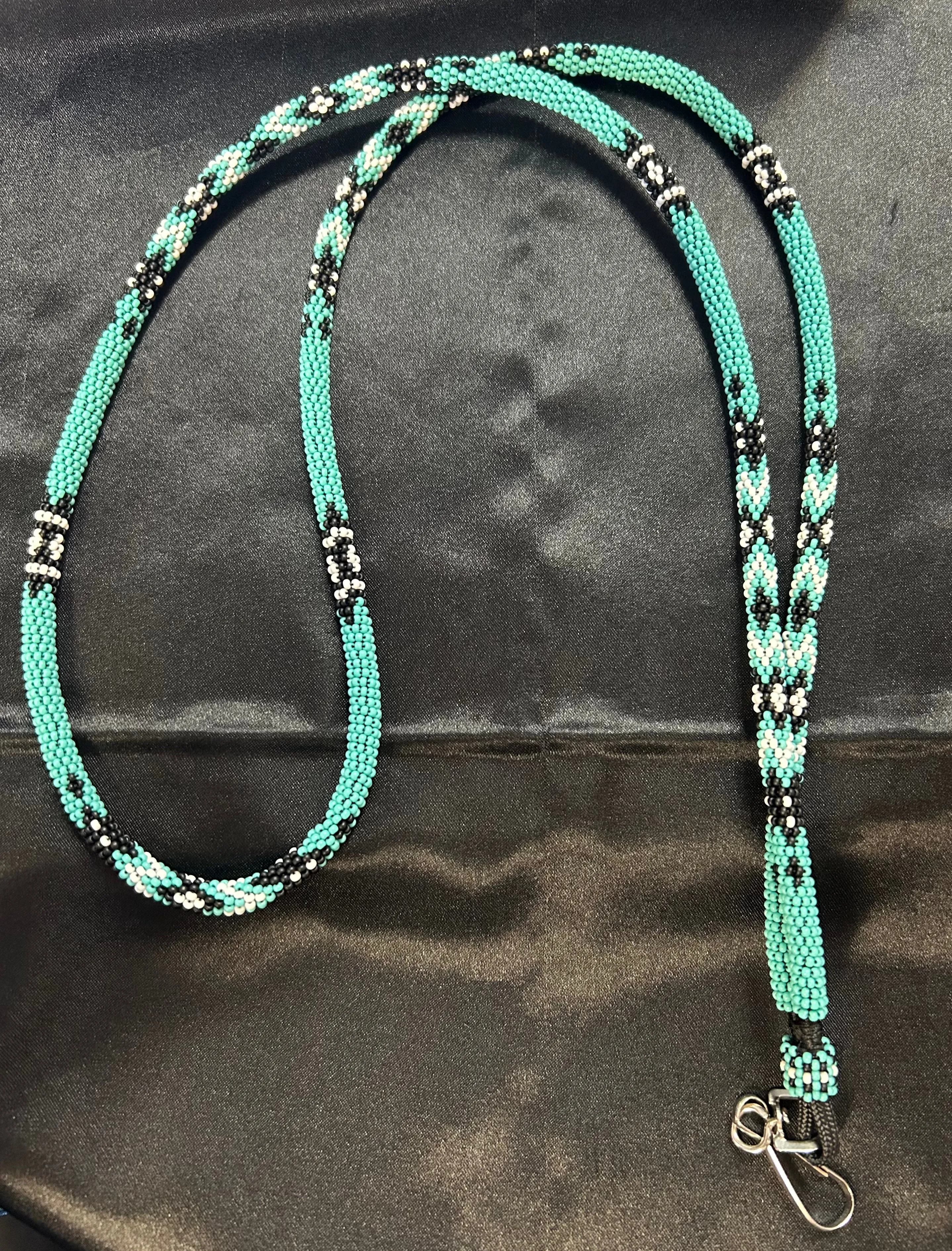 Fully Beaded Lanyards