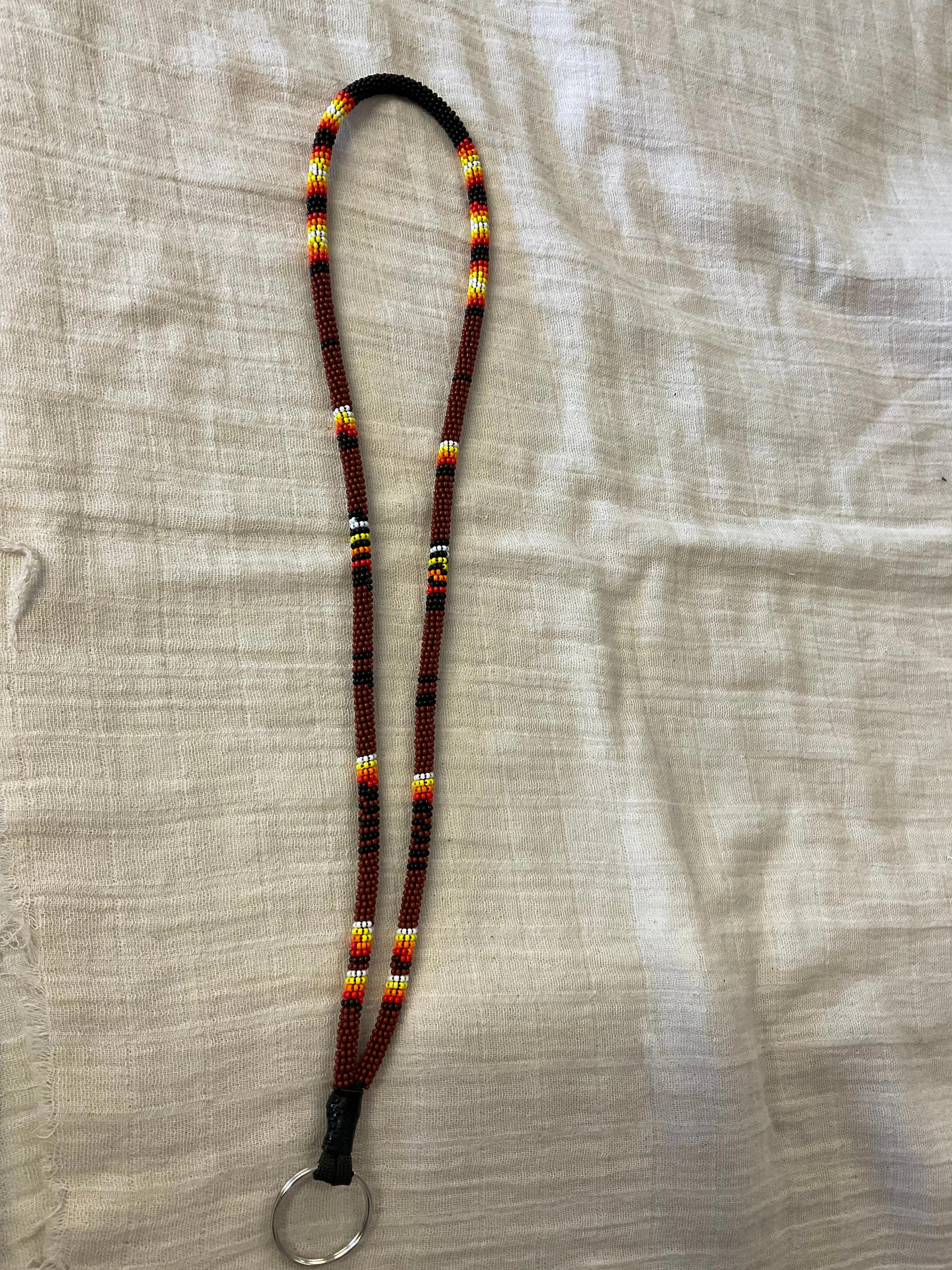 Fully Beaded Lanyards