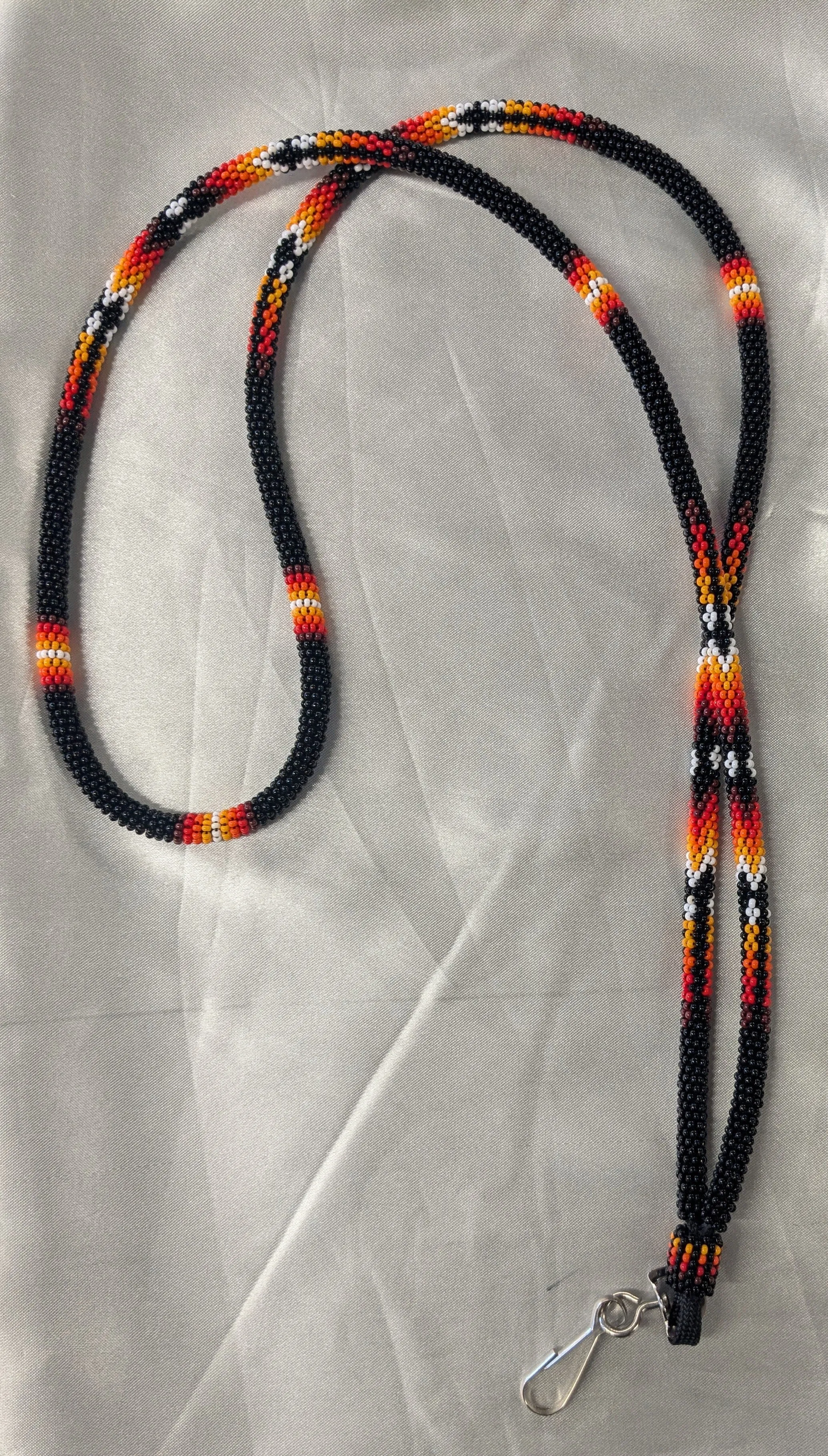 Fully Beaded Lanyards