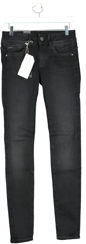 G-Star Raw Dusty Grey Lynn Skinny Jeans UK W28
