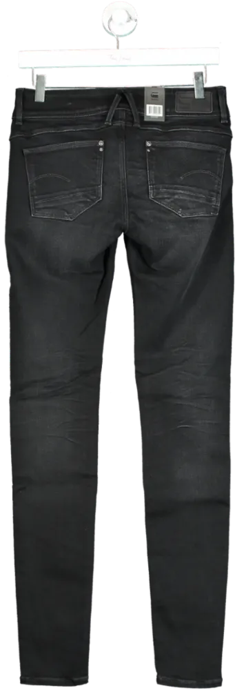 G-Star Raw Dusty Grey Lynn Skinny Jeans UK W28
