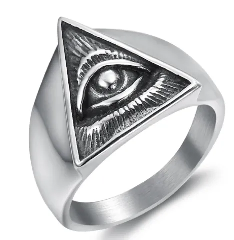 Illuminati Stainless Steel Ring 316L