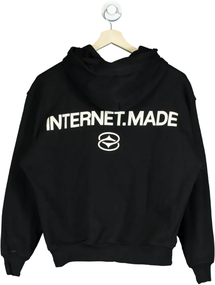 Internet.Made Black Hoodie UK S