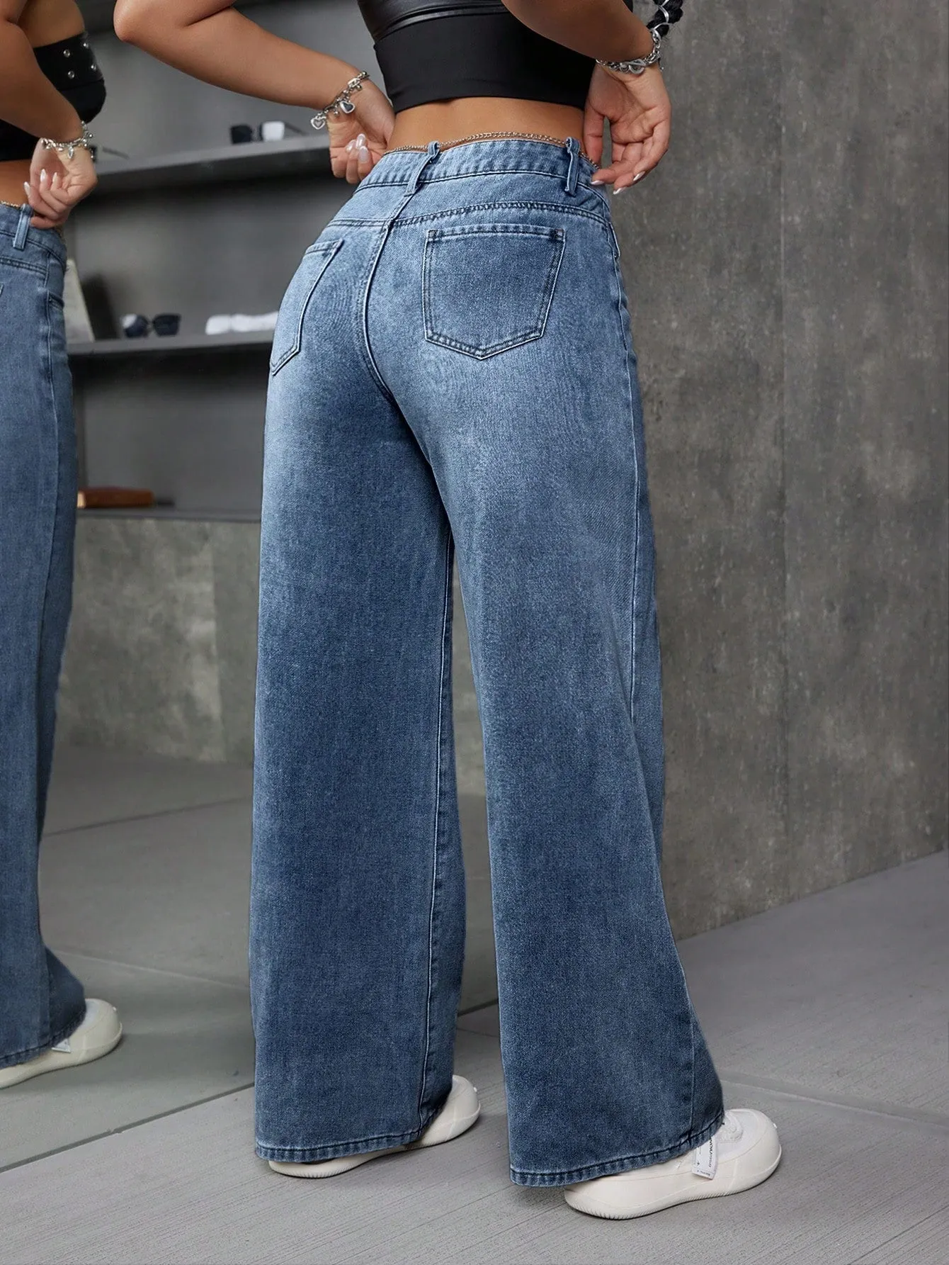 Jeans Casual de Mujer Cherry Vibes - Estilo y Comodidad
