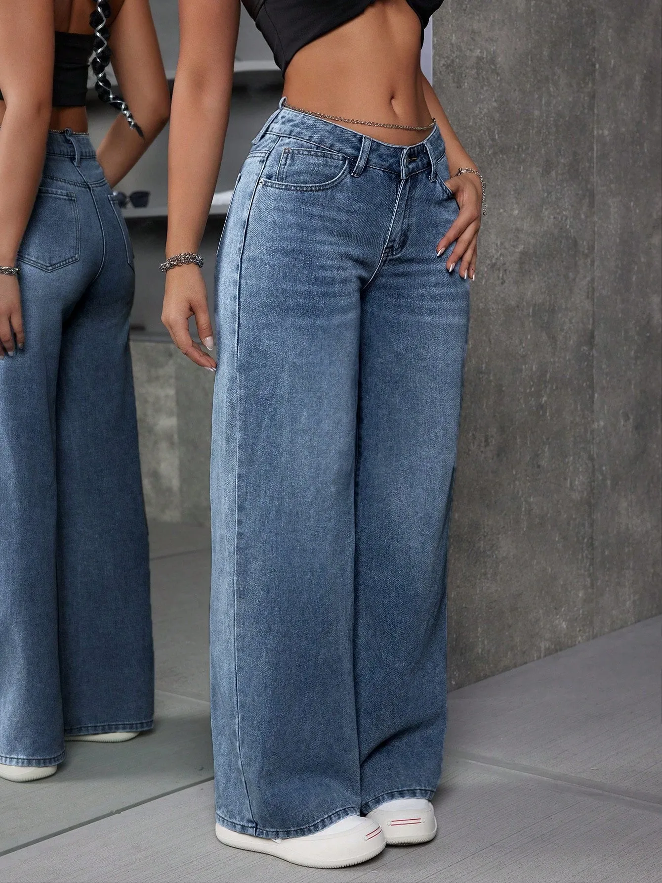 Jeans Casual de Mujer Cherry Vibes - Estilo y Comodidad