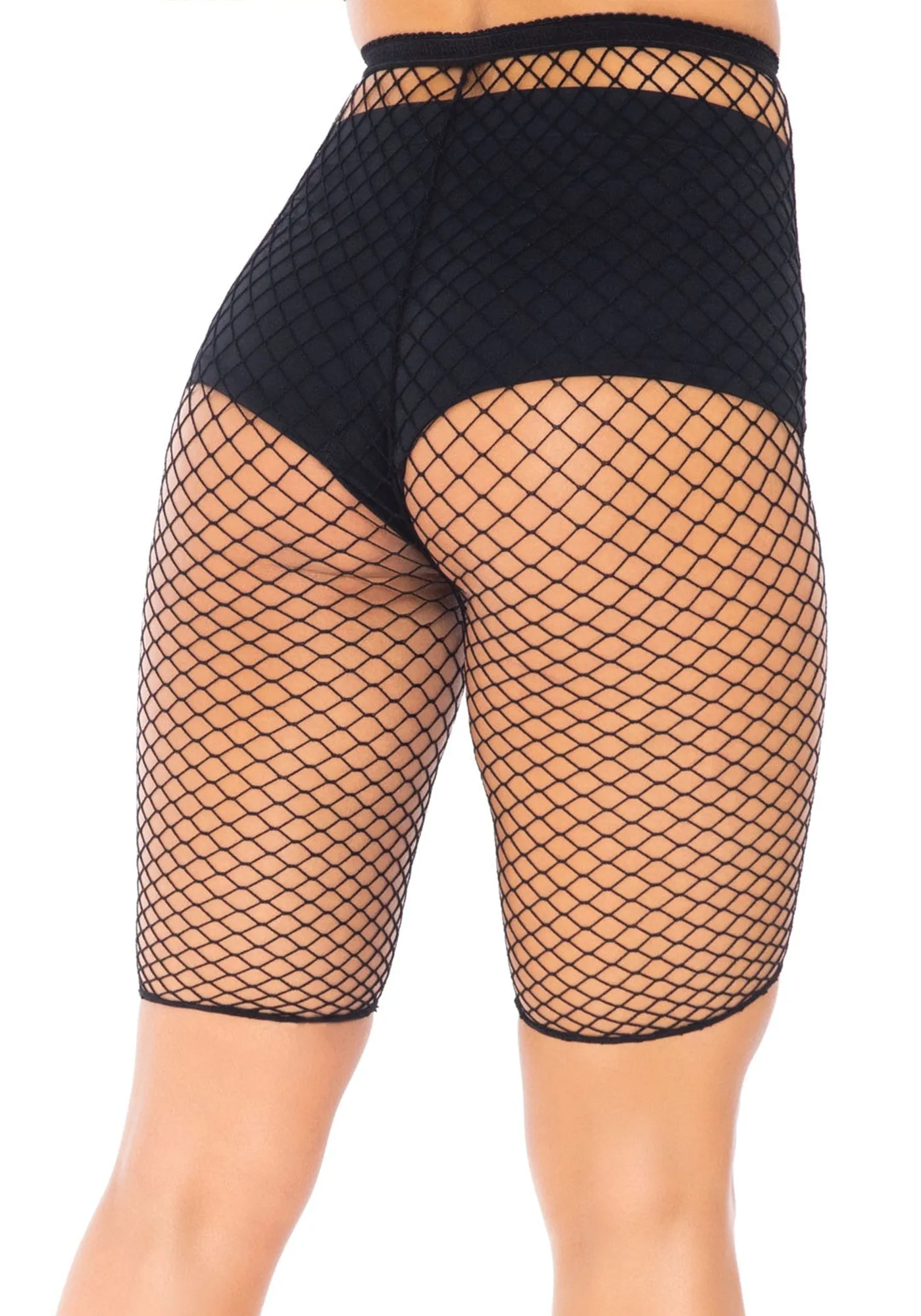 Leg Avenue | Fishnet biker shorts