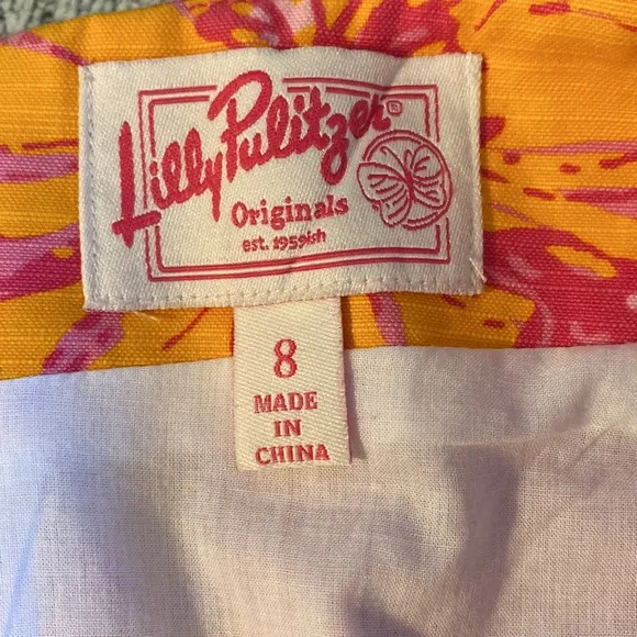 Lilly Pulitzer Originals Lined Skirt