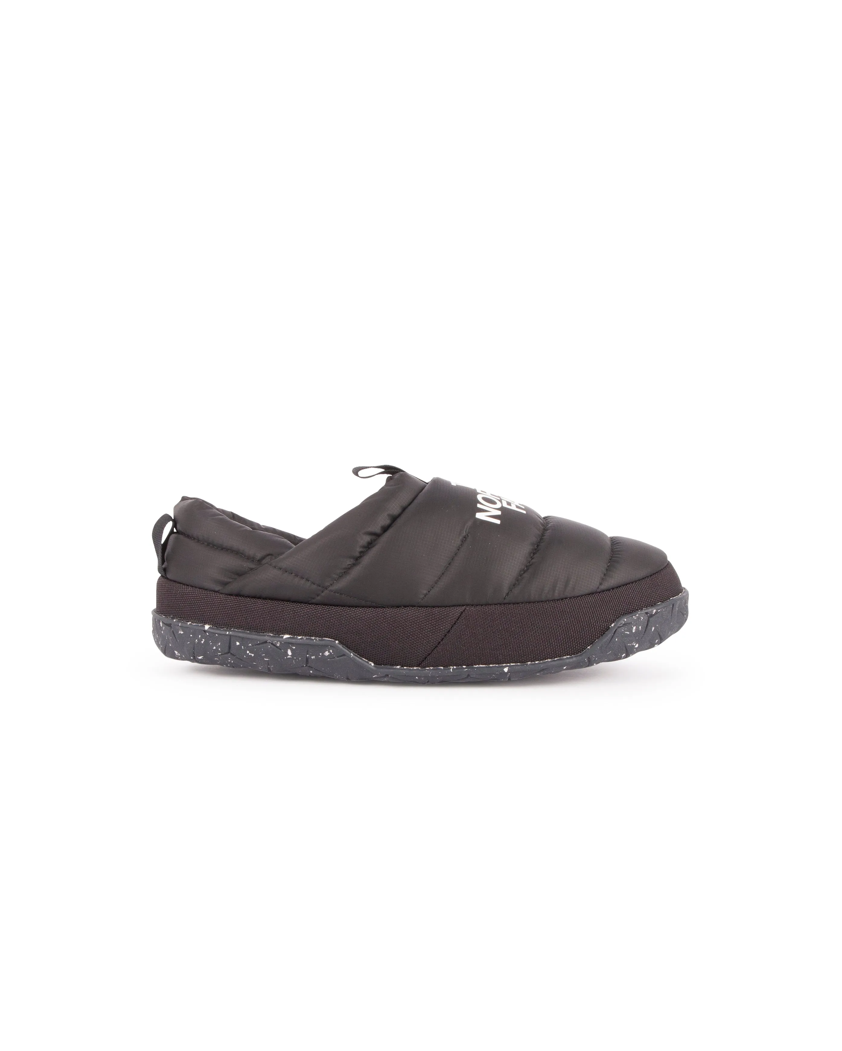 M Nuptse Mule Black White