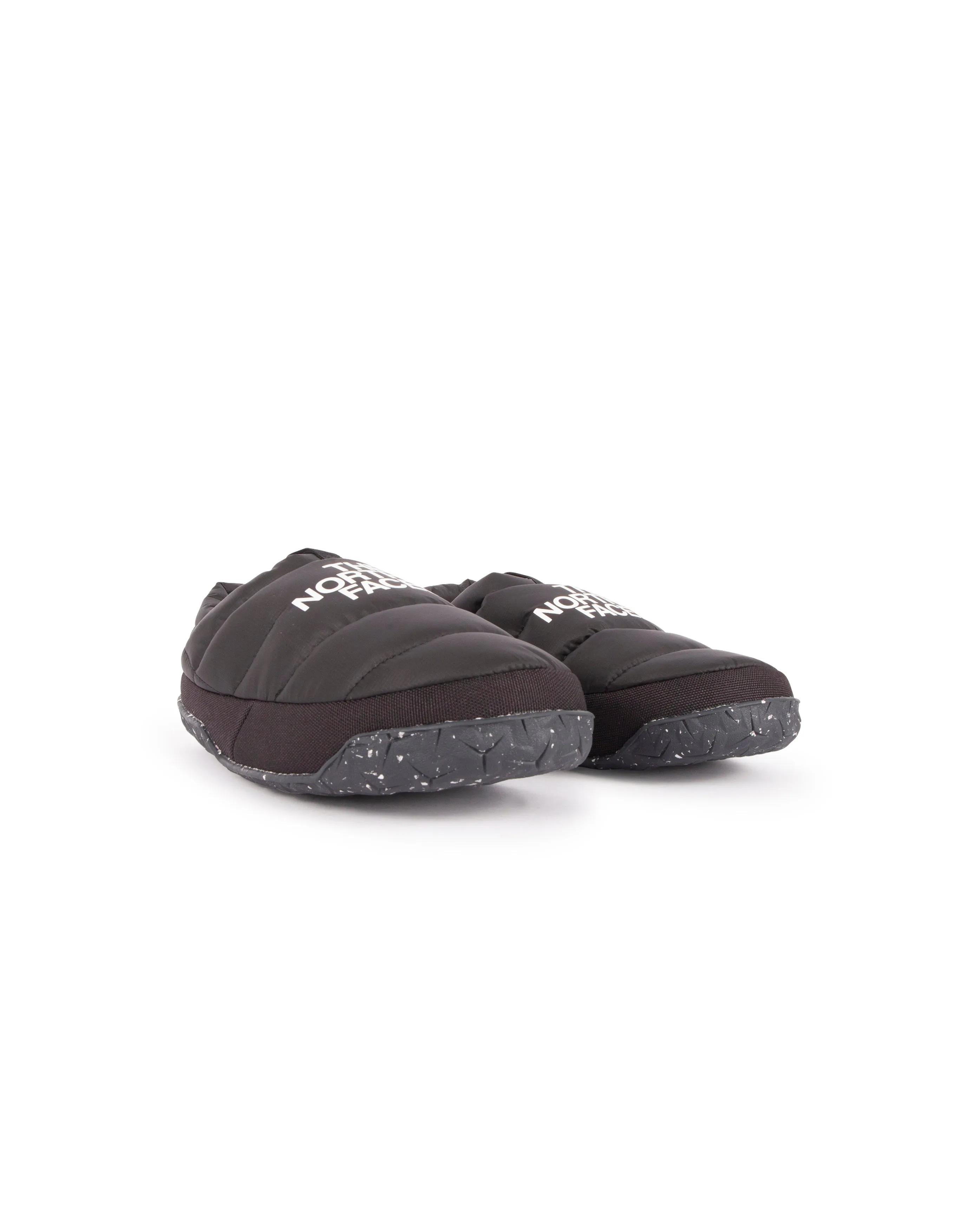 M Nuptse Mule Black White