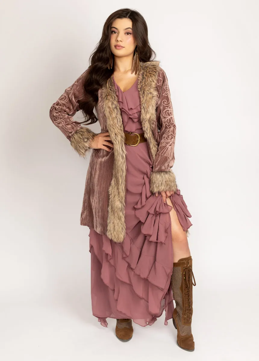 Mackie Jacket in Raisin