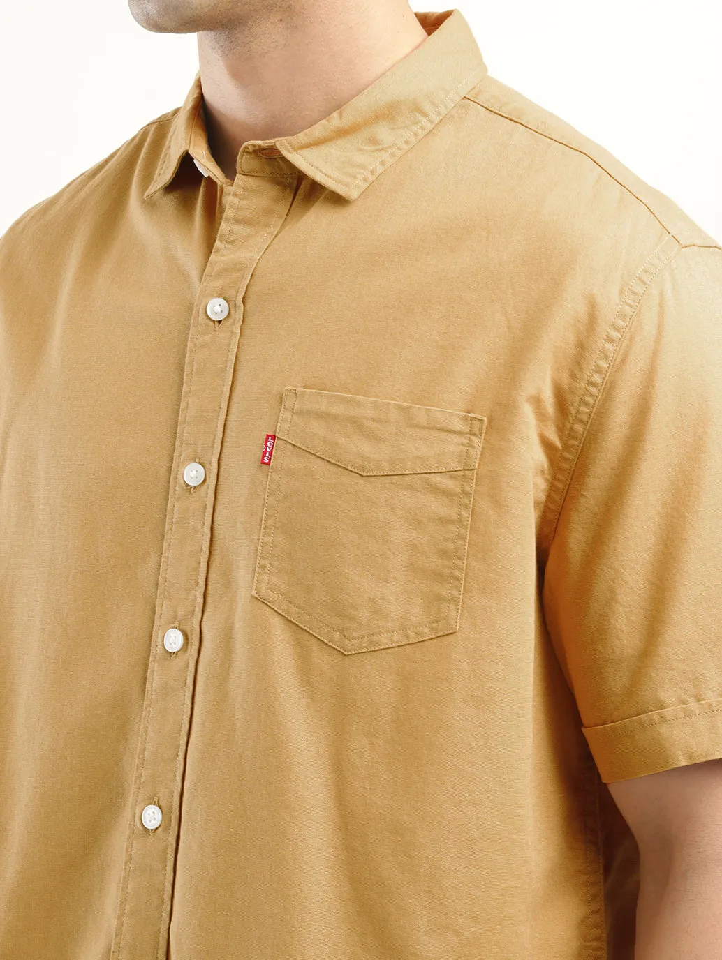 Men's Solid Slim Fit Shirt
