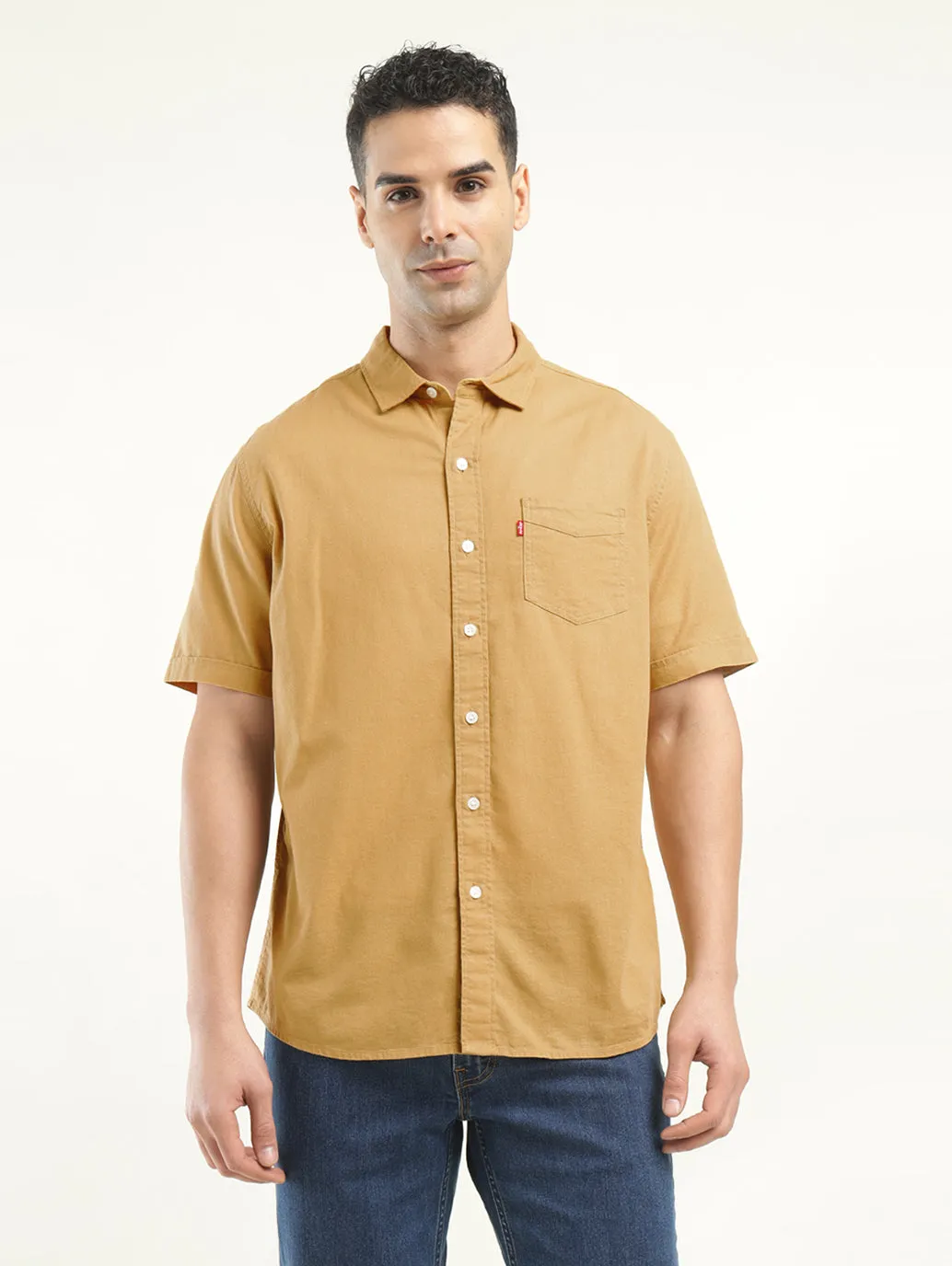 Men's Solid Slim Fit Shirt