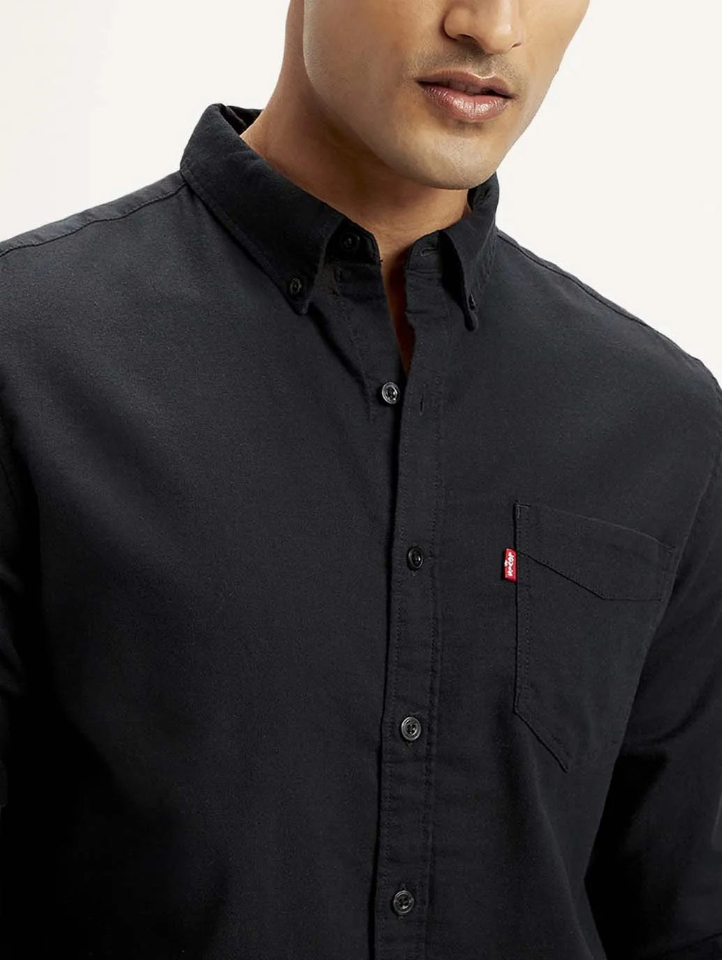 Men's Solid Slim Fit Shirt