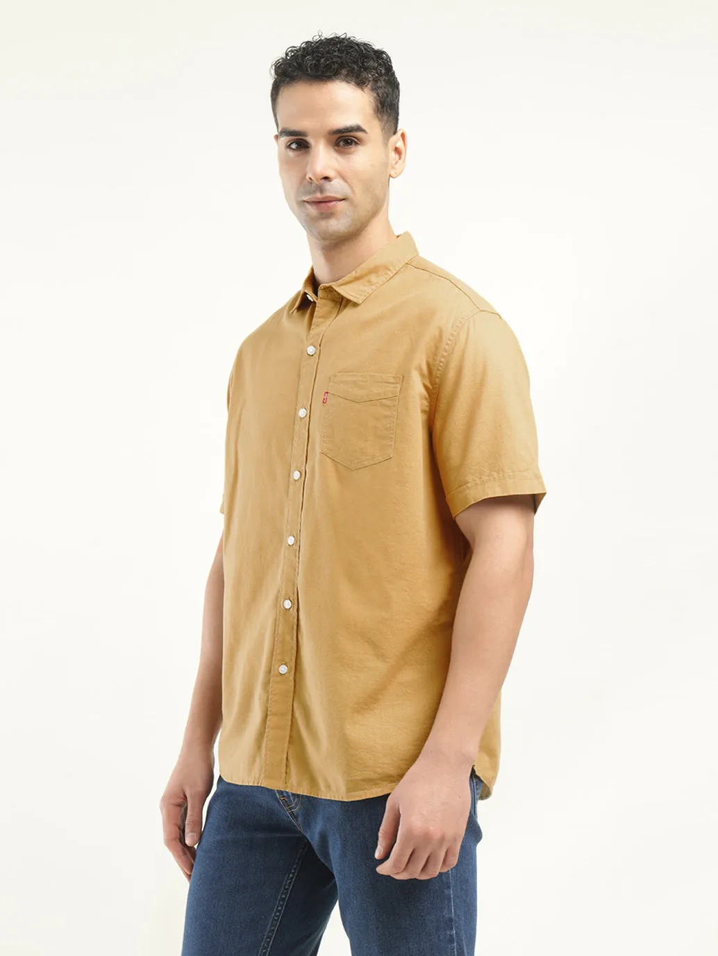 Men's Solid Slim Fit Shirt