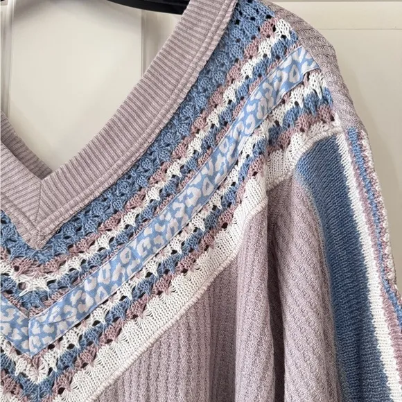 NWT Free People Copenhagen Thermal Sweater S