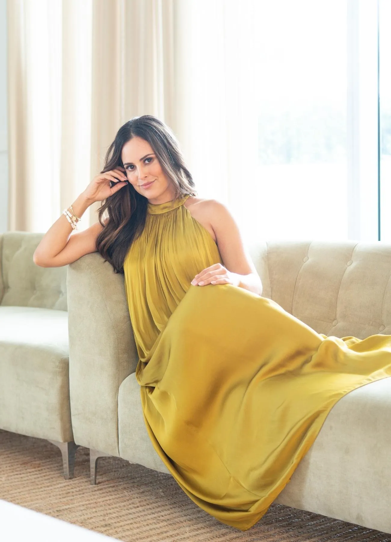 'PALM BEACH' DRESS OLIVE