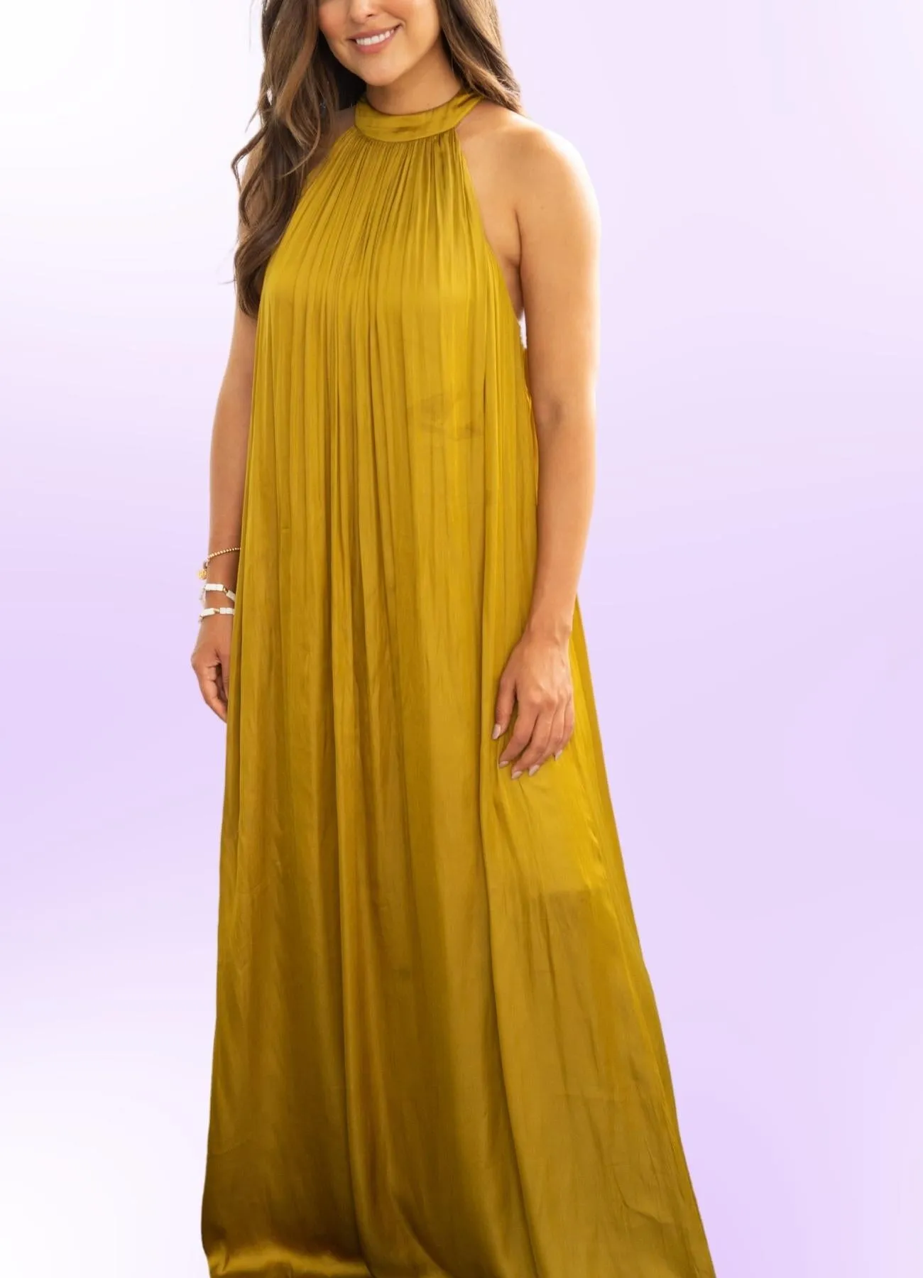 'PALM BEACH' DRESS OLIVE
