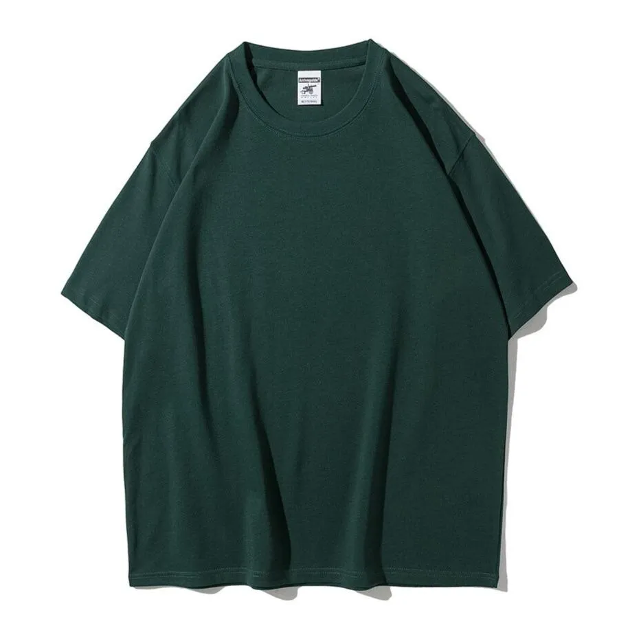 "ESSENTIAL" T-SHIRT BASIQUE UNI JAUNE MOUTARDE STREETWEAR - URB1™