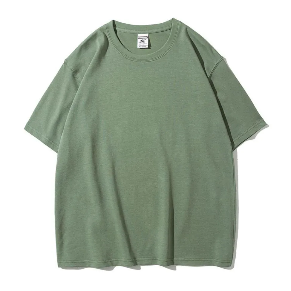 "ESSENTIAL" T-SHIRT BASIQUE UNI JAUNE MOUTARDE STREETWEAR - URB1™