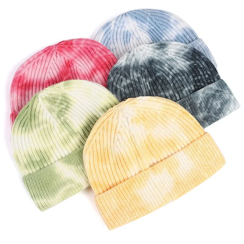 "TIE AND DYE" Bonnet Orange streetwear - URB1™