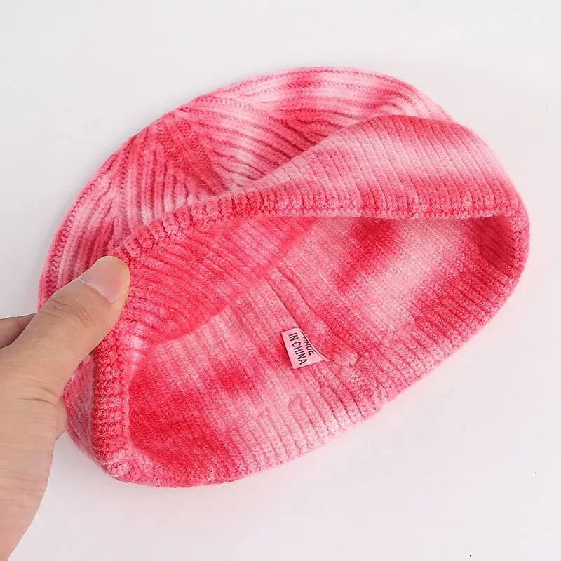 "TIE AND DYE" Bonnet Orange streetwear - URB1™