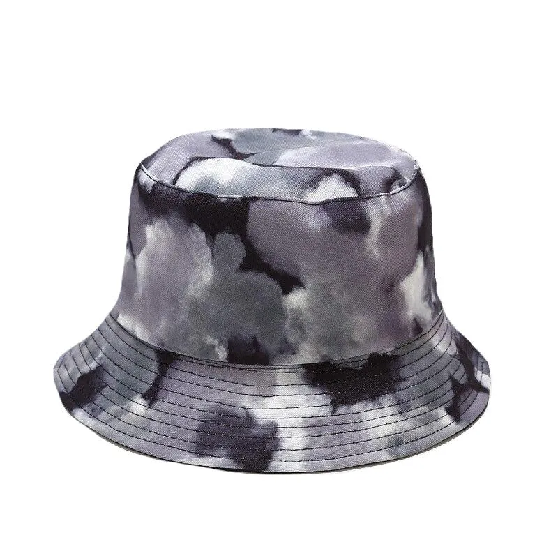 "TIE AND DYE" Chapeau Bob Imprimé Blanc Rose - URB1™