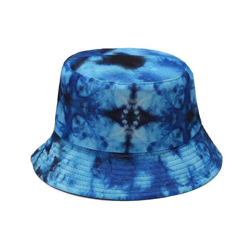 "TIE AND DYE" Chapeau Bob Imprimé Blanc Rose - URB1™