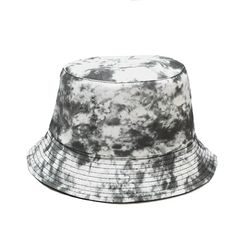 "TIE AND DYE" Chapeau Bob Imprimé Blanc Rose - URB1™