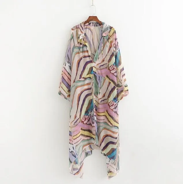 Safari Flow Dress