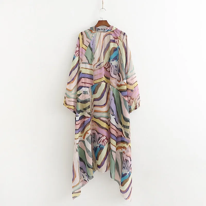 Safari Flow Dress