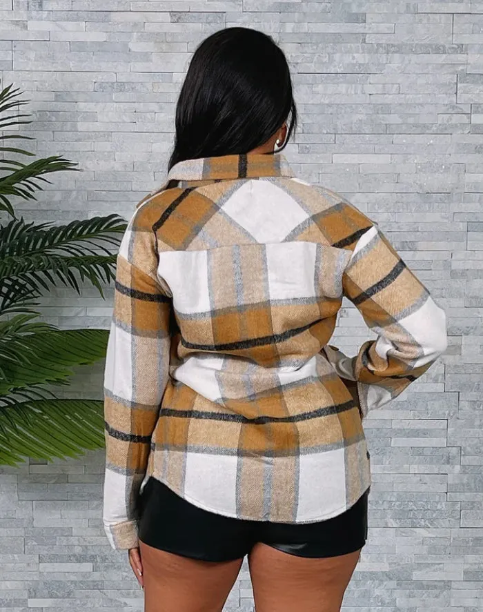 Soft Flannel Shacket