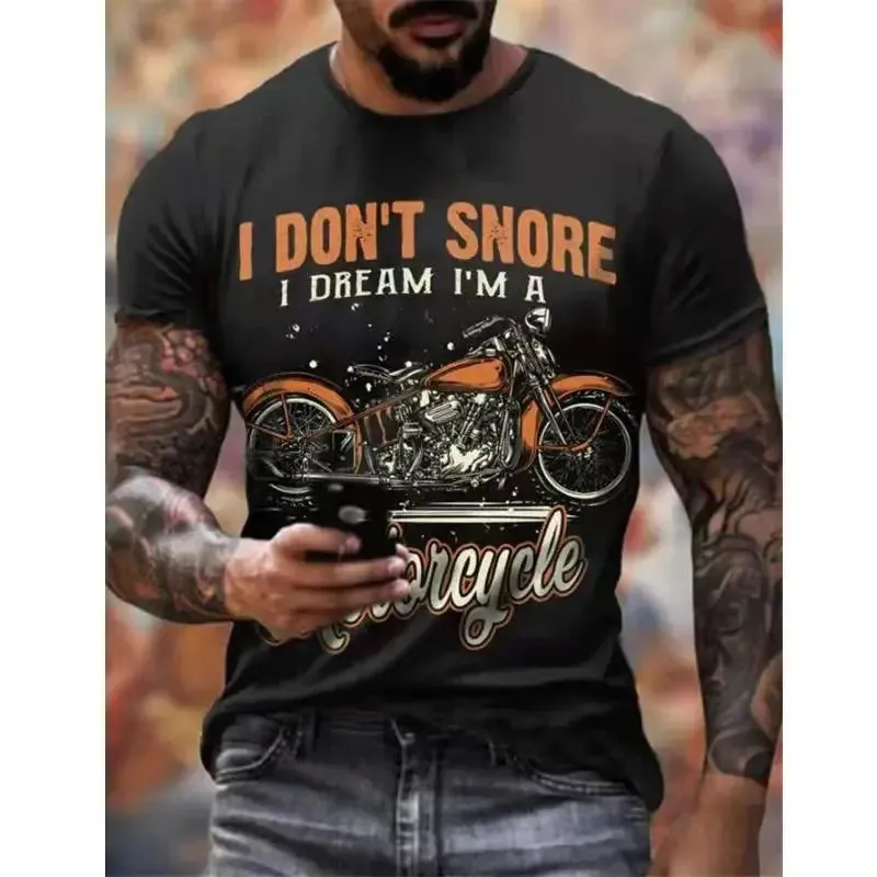 T-shirt pour homme vintage motor