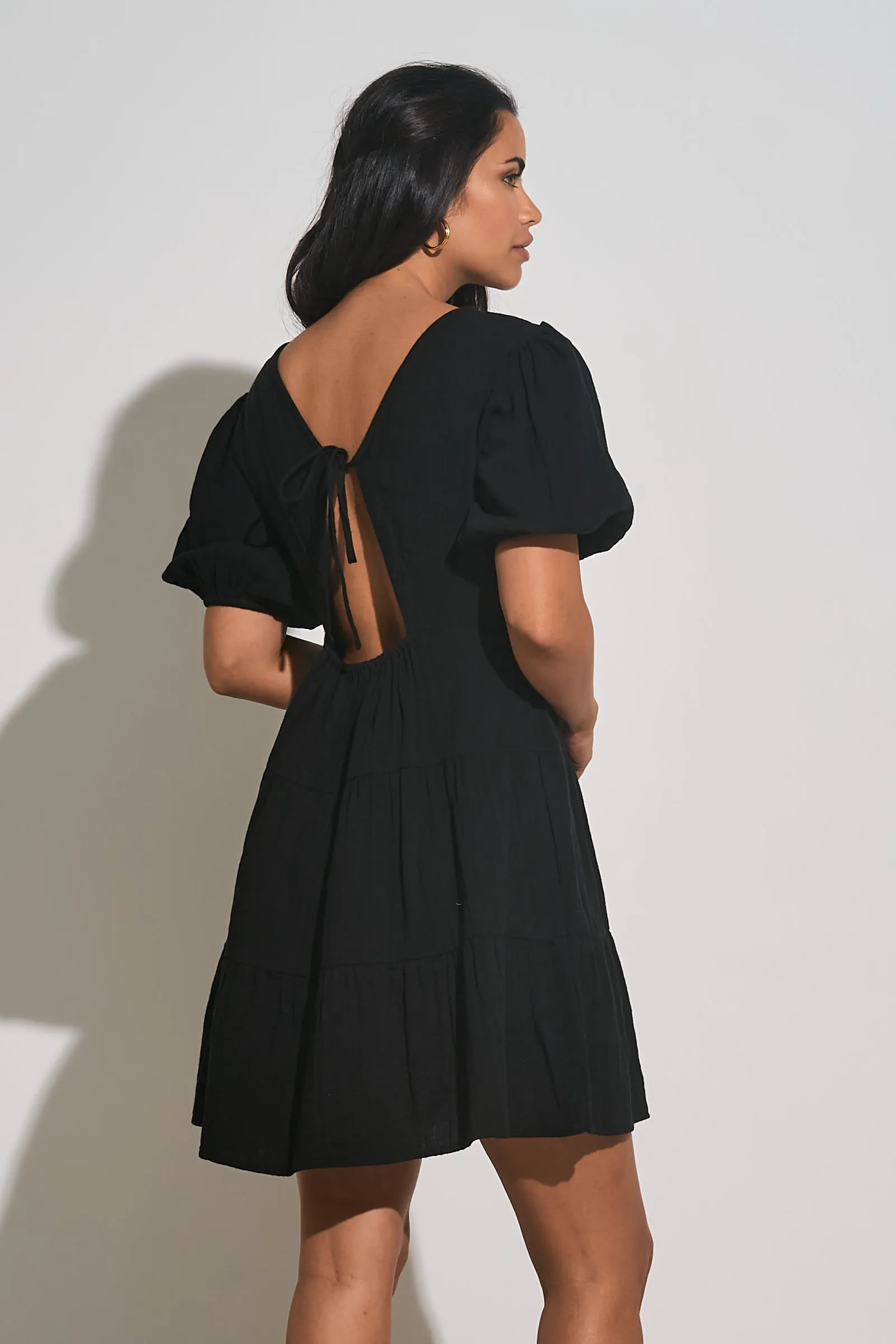 The Louise Tiered Skirt Mini Dress
