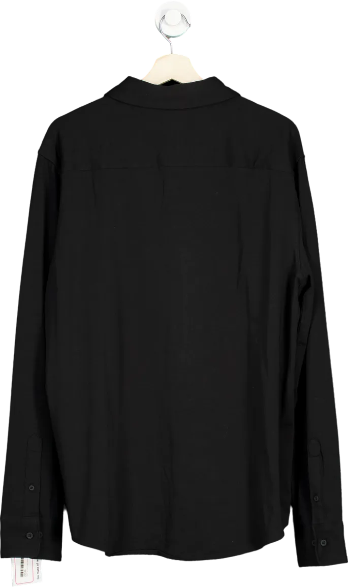 True Classic Black Long Sleeve Shirt XL