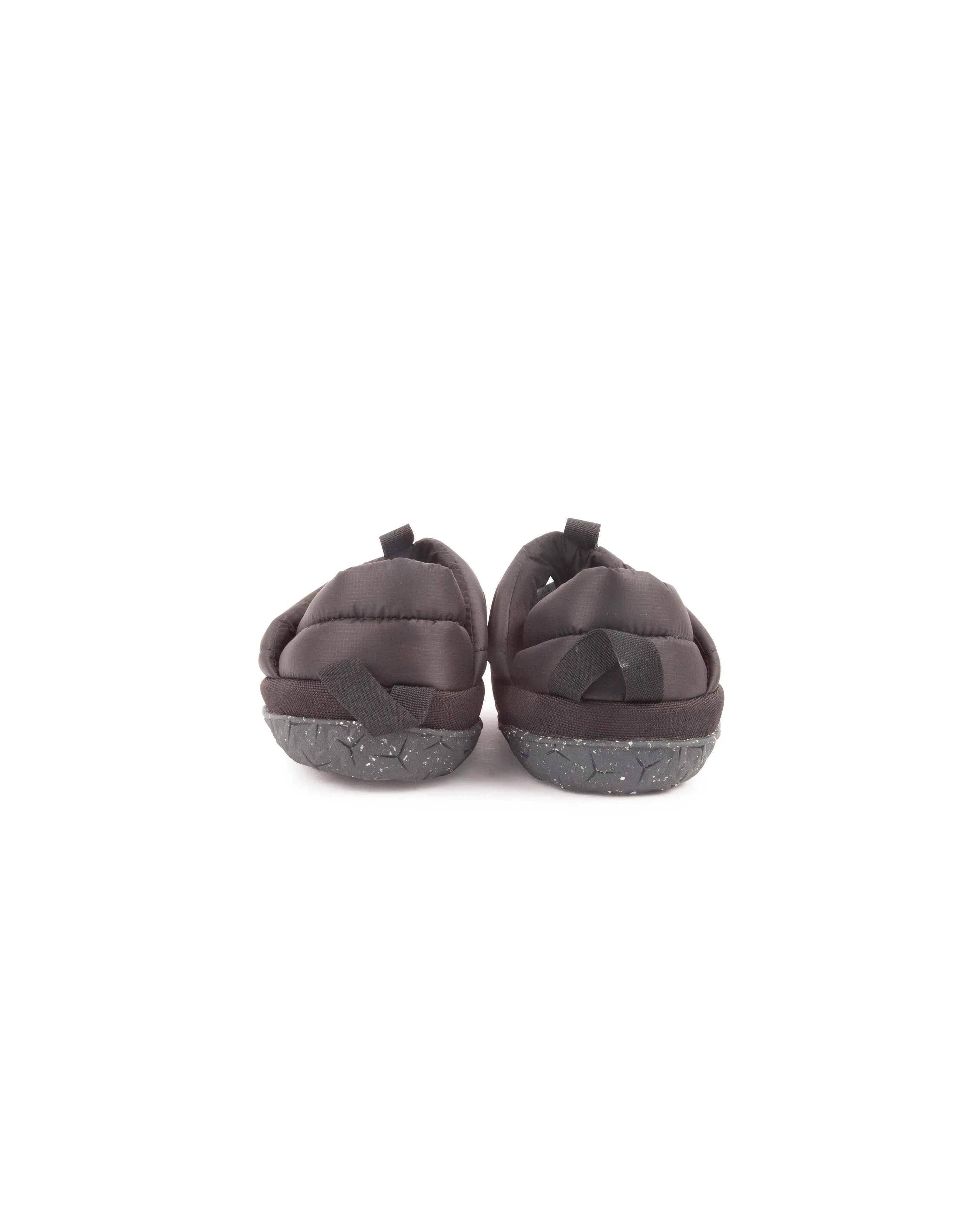 W Nuptse Mule Black White